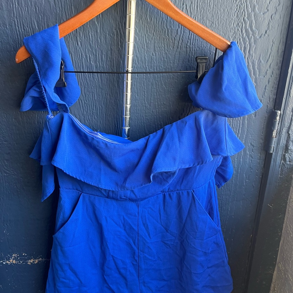 Shinestar Royal Blue Dress